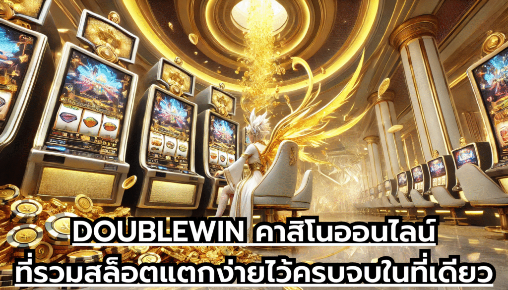 DOUBLEWIN คาสิโนออนไลน์ที่รวมสล็อตแตกง่ายไว้ครบจบในที่เดียว