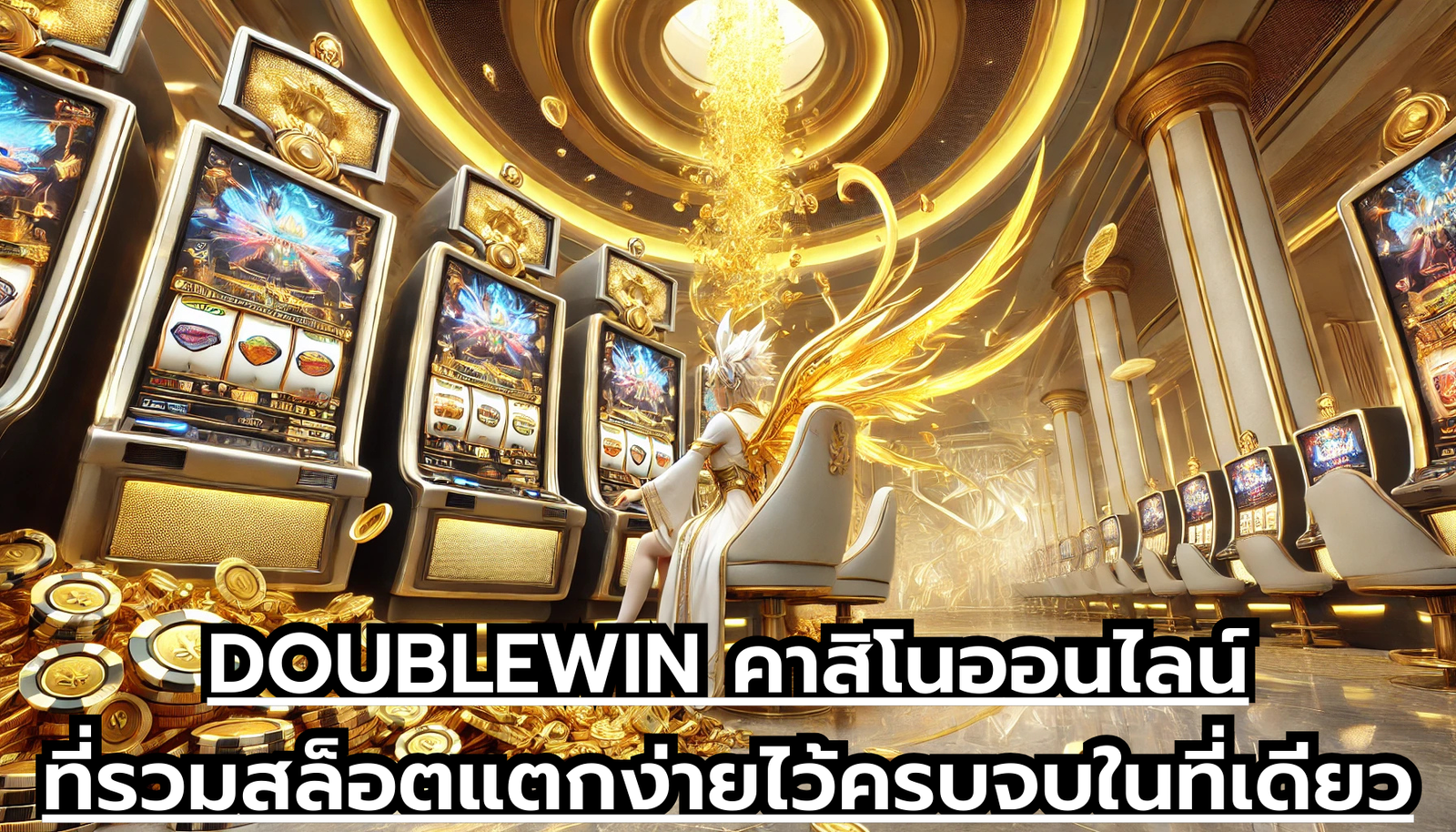 DOUBLEWIN คาสิโนออนไลน์ที่รวมสล็อตแตกง่ายไว้ครบจบในที่เดียว