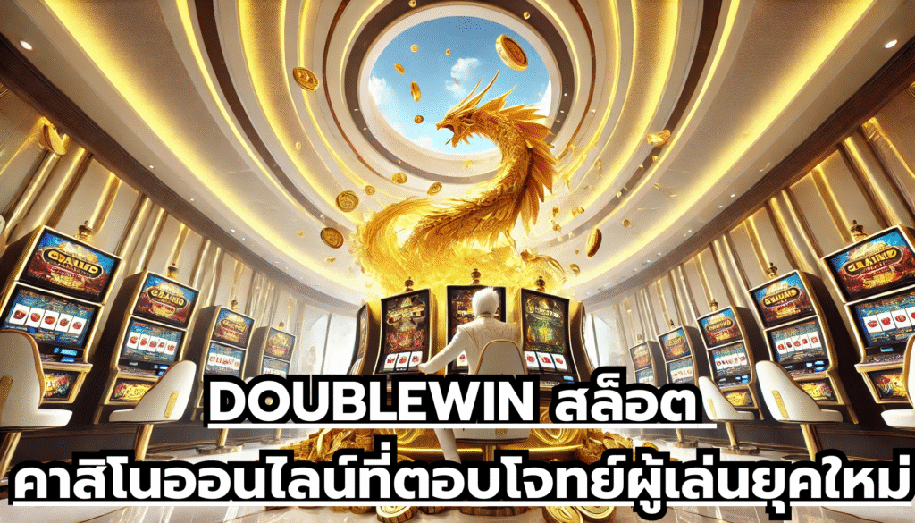 DOUBLEWIN สล็อต คาสิโนออนไลน์ที่ตอบโจทย์ผู้เล่นยุคใหม่
