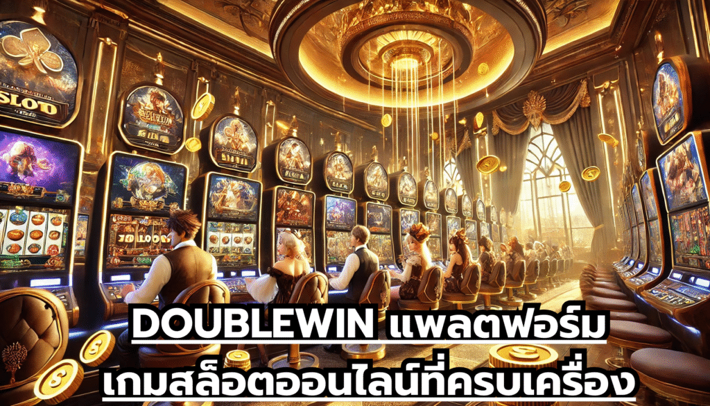 DOUBLEWIN แพลตฟอร์มเกมสล็อตออนไลน์ที่ครบเครื่อง