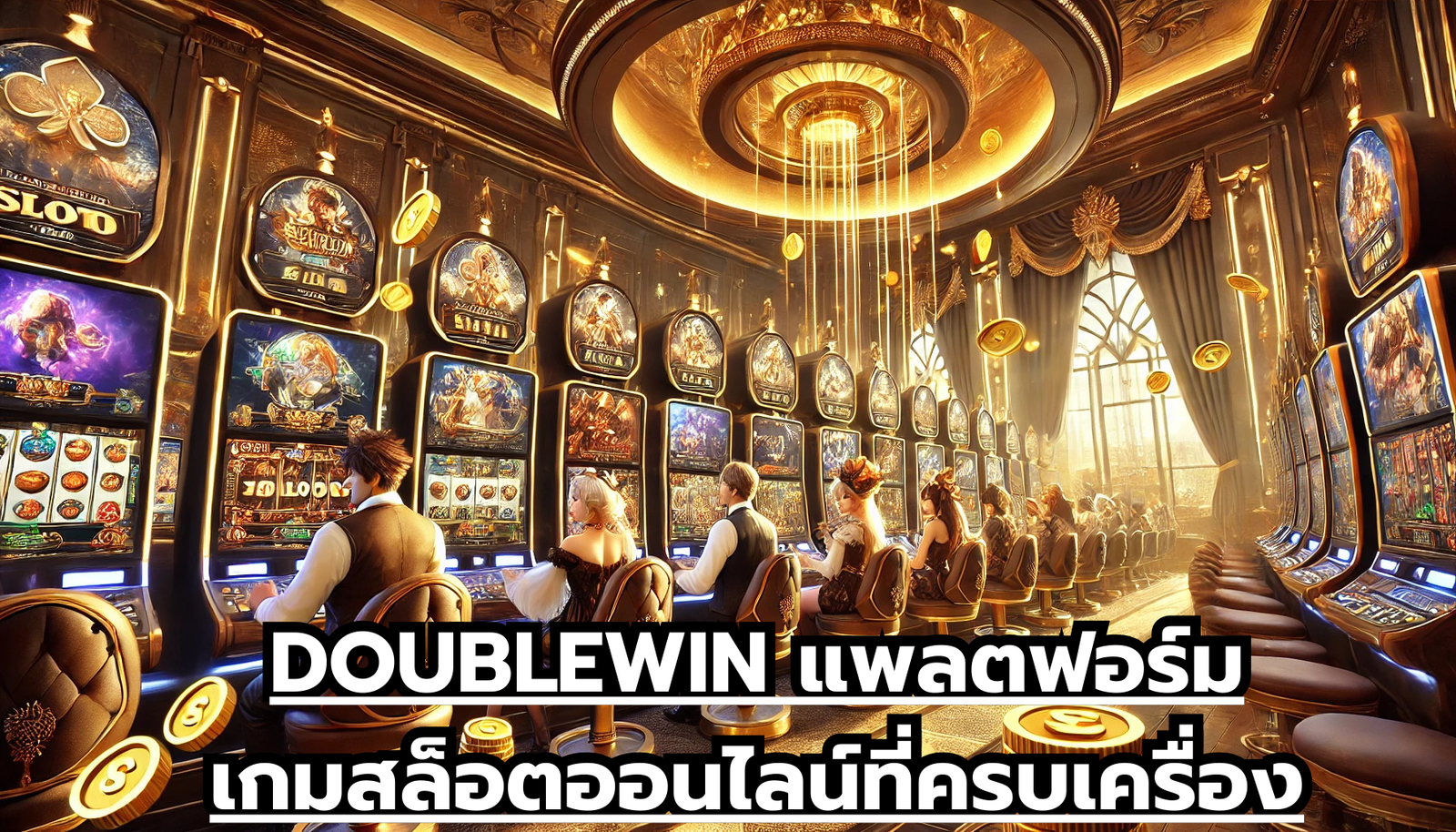 DOUBLEWIN แพลตฟอร์มเกมสล็อตออนไลน์ที่ครบเครื่อง