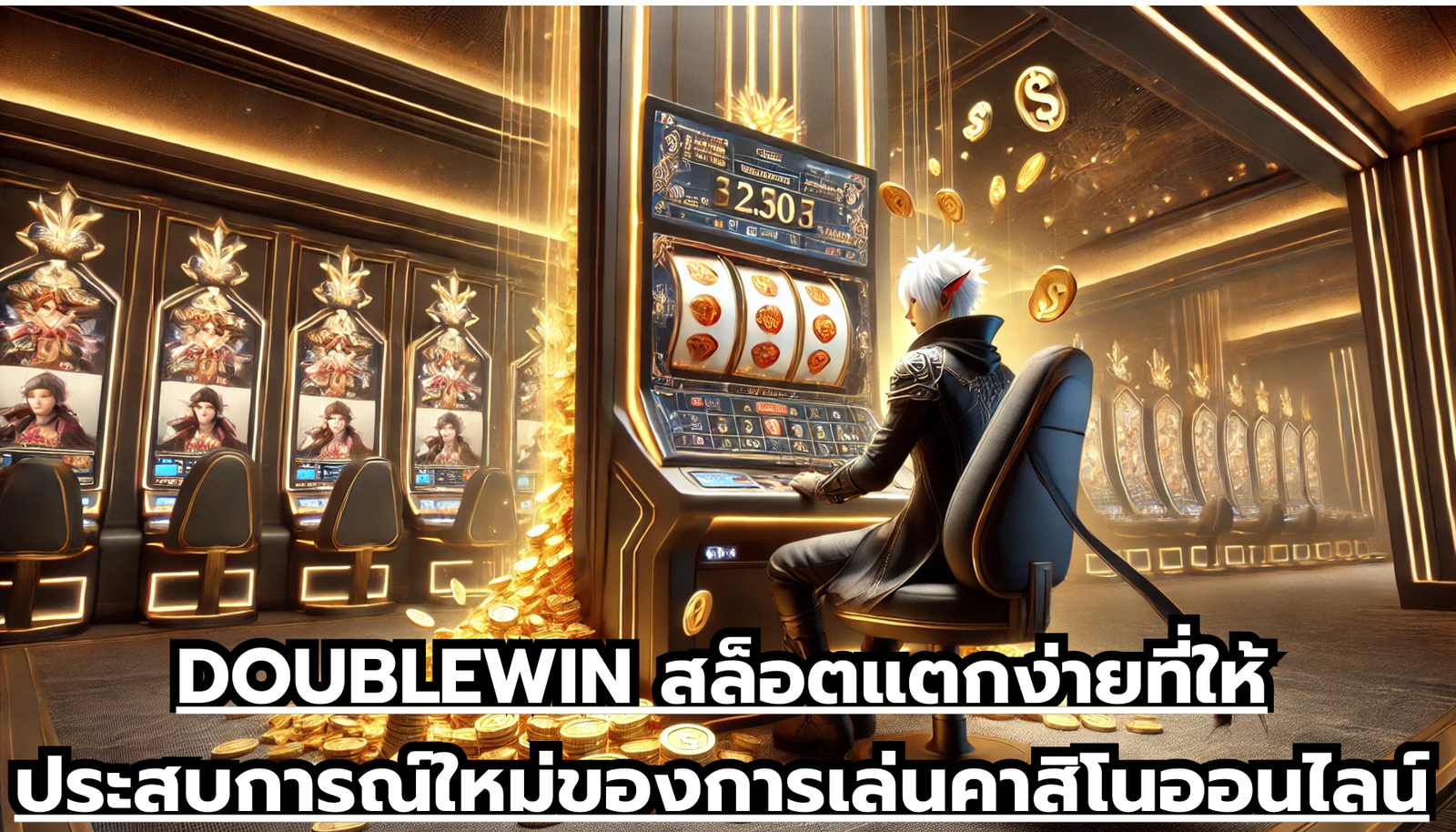 DOUBLEWIN สล็อตแตกง่ายที่ให้ประสบการณ์ใหม่ของการเล่นคาสิโนออนไลน์