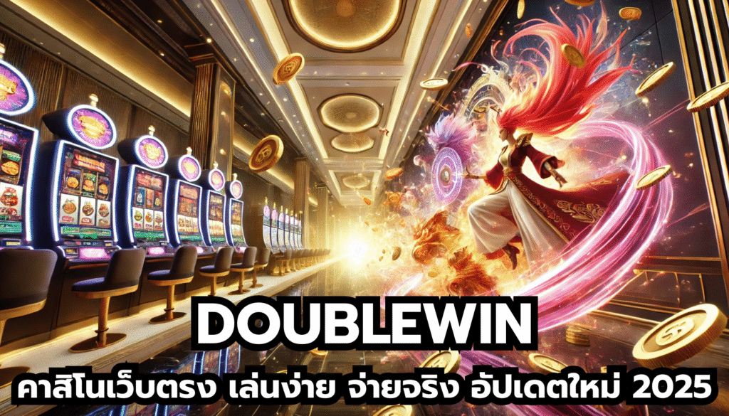 DOUBLEWIN คาสิโนเว็บตรง เล่นง่าย จ่ายจริง อัปเดตใหม่ 2025